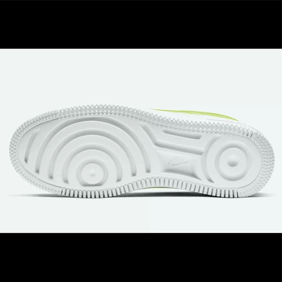 Nike Air Force 1 Sage Low CJ1642 700 Barely Volt - Picture 5 of 6